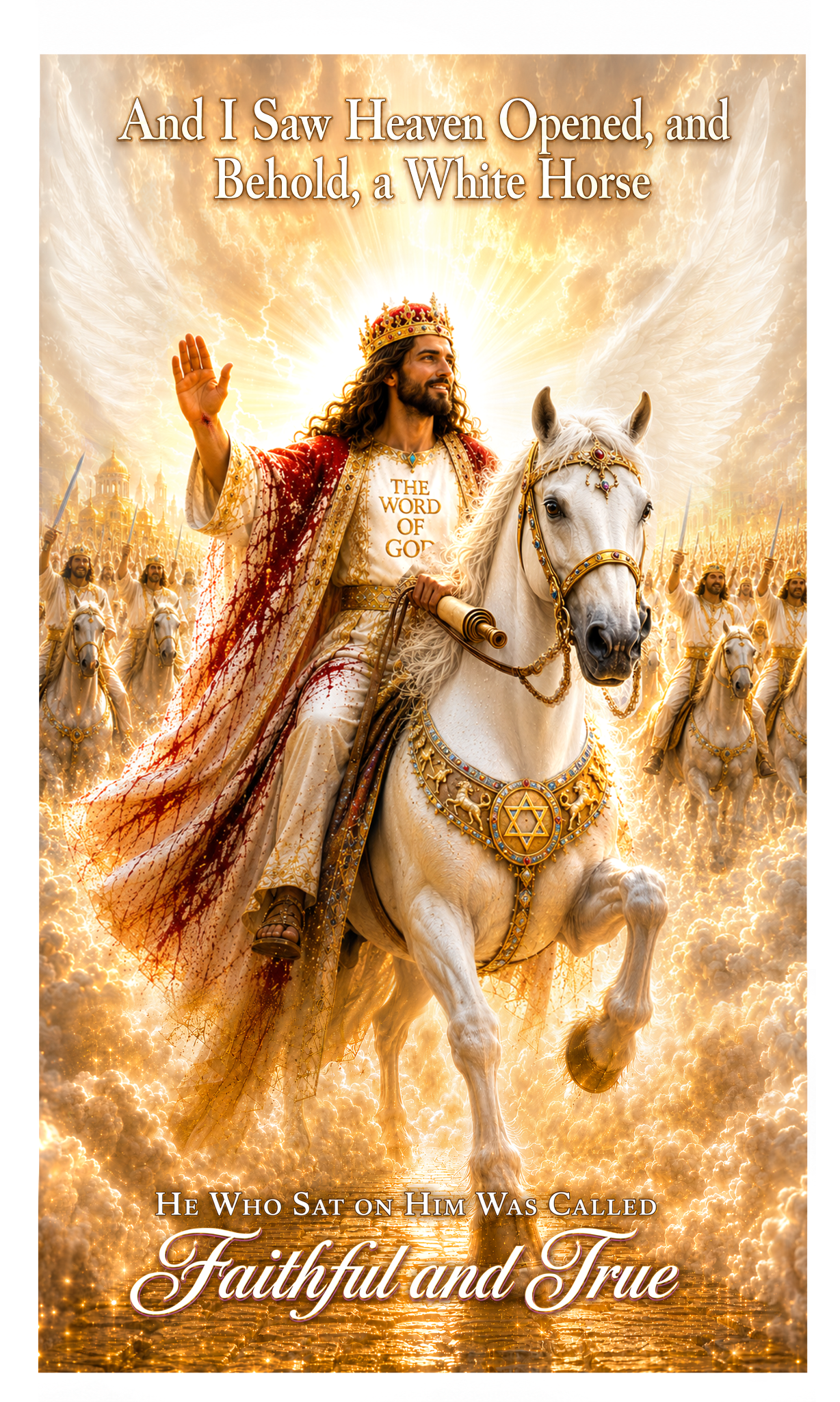 Original Faithful and True Coming King poster